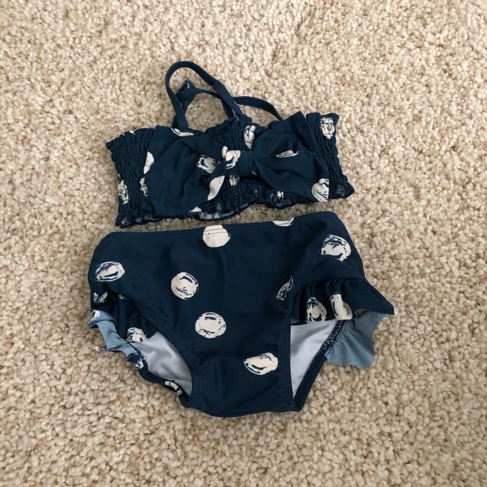 Girls two piece bathing suit
